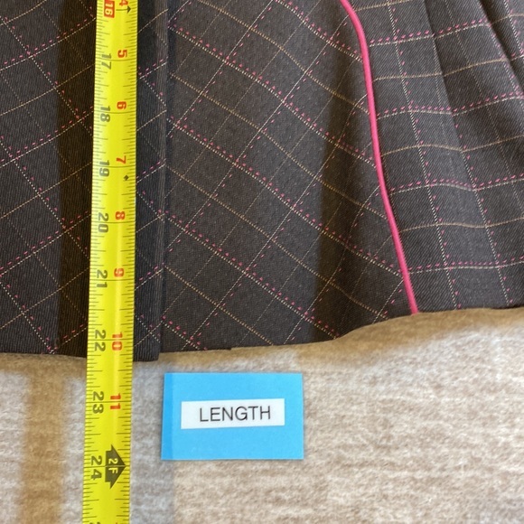 Women's Black and Pink Plaid Jacket - Picture 5 of 7
